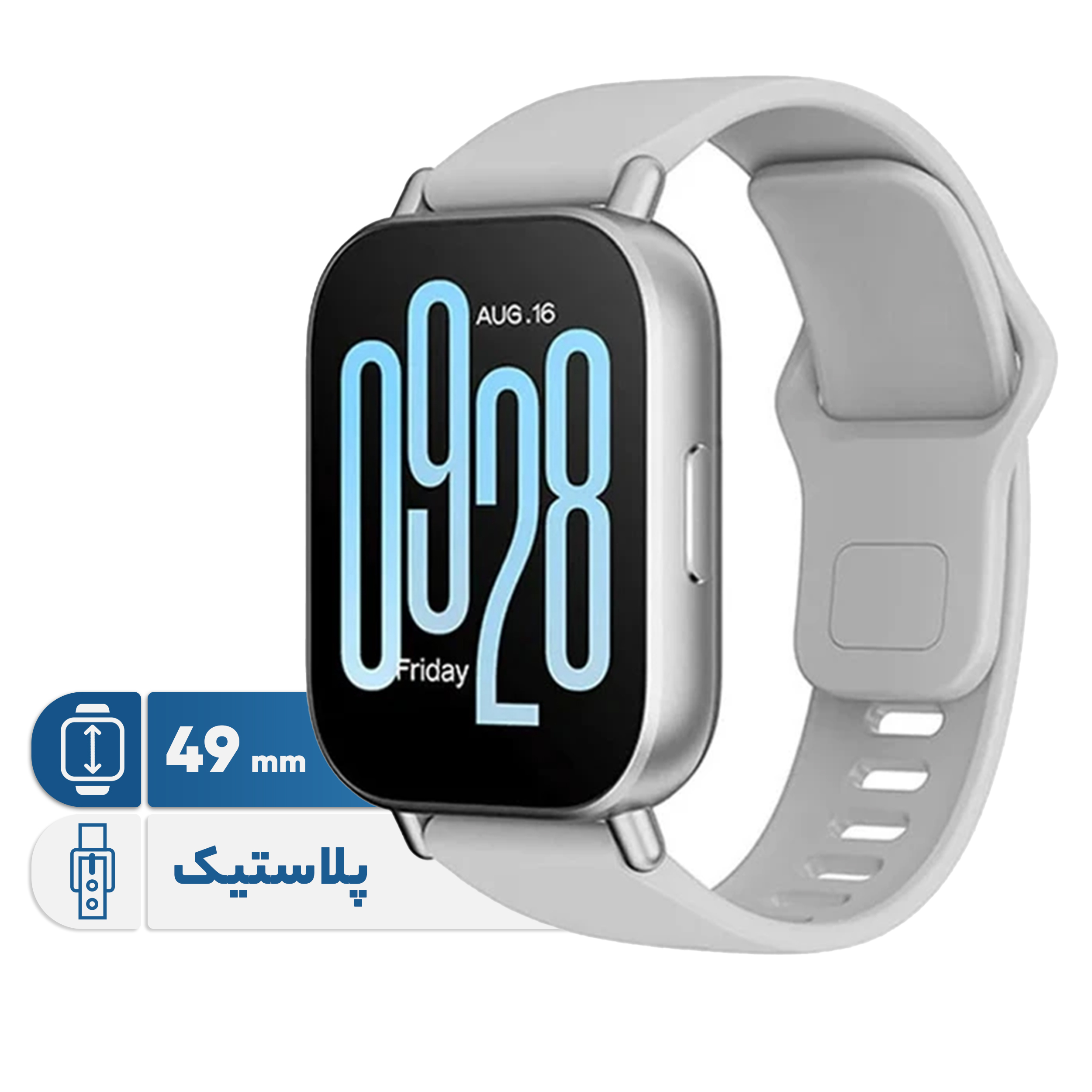 9cb8e1239979d4d3766c3519fff4b5f3a0643d6d_1747411376.jpg ساعت هوشمند شیائومی مدل Redmi Watch 5 Active - Global دارای قابلیت های قابلیت مکالمه از طریق بلوتوث، قابلیت تغییر طرح ساعت یا تم بند پلاستیک - تصویر 1